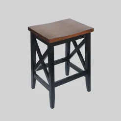 Set Of 2 Heffley Contemporary Farmhouse Wooden Counter Height Barstools Walnut/Black - Christopher Knight Home 6 Set Of 2 Heffley Contemporary Farmhouse Wooden Counter Height Barstools Walnut/Black - Christopher Knight Home -Living Furniture GUEST d62fb1fa aa95 4ac7 845a 09a572fdedd5