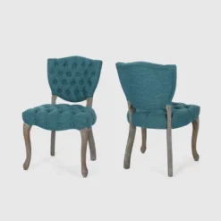 Set Of 2 Crosswind Tufted Dining Chair - Christopher Knight Home -Living Furniture GUEST d71453d0 5381 4a2d a20e a73ab614ee5e