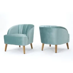 Set Of 2 Amaia Modern New Velvet Club Chair - Christopher Knight Home 13 Set Of 2 Amaia Modern New Velvet Club Chair - Christopher Knight Home -Living Furniture GUEST d8854710 92ff 481e b613 01a56305e32b