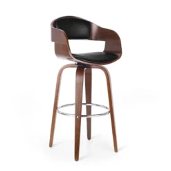 Clyo Mid-Century Modern Upholstered Swivel Barstool - Christopher Knight Home 19 Clyo Mid-Century Modern Upholstered Swivel Barstool - Christopher Knight Home -Living Furniture GUEST d887ff3d b9f5 470c bc53 1d25c49c4a9d