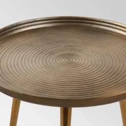 Everts Modern Accent Table Brass - Christopher Knight Home -Living Furniture GUEST d888064e b953 4580 8f94 2d5198824134