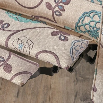 Darvis Fabric Recliner White - Christopher Knight Home 2 Darvis Fabric Recliner White - Christopher Knight Home - Image 2