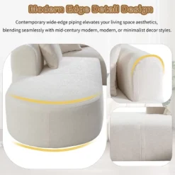 Christopher Knight Home Imre Modern Upholstered 4 Seater Corner Sectional Sofa With Pillows -Living Furniture GUEST d97c3f32 51ff 4d30 81e5 c21dbcafb771