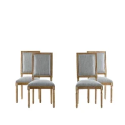 Christopher Knight Home Carina French Country Rubberwood Upholstered Dining Chair (Set Of 4) 20 Christopher Knight Home Carina French Country Rubberwood Upholstered Dining Chair (Set Of 4) -Living Furniture GUEST da408fe3 c9fb 42c1 bb5c f58323305dac