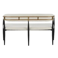 Christopher Knight Home Ingrid Modern Iron Frame Upholstered 55" Loveseat With Open Curved Back 13 Christopher Knight Home Ingrid Modern Iron Frame Upholstered 55" Loveseat With Open Curved Back -Living Furniture GUEST da493791 7531 4d9d bfa8 d7822b10cae5