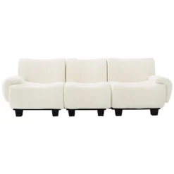 Christopher Knight Home Roxie Modern 3-Seater 94.5" Chenille Upholstered Sofa With Curved Armrests 13 Christopher Knight Home Roxie Modern 3-Seater 94.5" Chenille Upholstered Sofa With Curved Armrests -Living Furniture GUEST da6fdf73 190f 4608 bdc1 e9ebc48f47d4