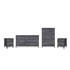 4pc Olimont Contemporary Dresser And Nightstand Set - Christopher Knight Home -Living Furniture GUEST da9d8b05 e316 4470 90ed dd79771fd6f6
