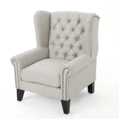 Laird Traditional Winged Accent Chair - Christopher Knight Home 9 Laird Traditional Winged Accent Chair - Christopher Knight Home -Living Furniture GUEST dafe6dfd 0df4 4107 9aa3 4a81770552c9