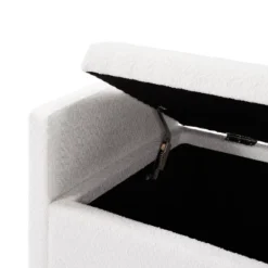 Christopher Knight Home Escoffier Modern Boucle Upholstered Storage Ottoman -Living Furniture GUEST dbb292fb 2146 4baf 89b8 39d0a5c457d6