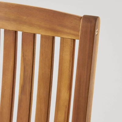 Arcadia 2pk Acacia Wood Rocking Chair Teak - Christopher Knight Home 2 Arcadia 2pk Acacia Wood Rocking Chair Teak - Christopher Knight Home - Image 2