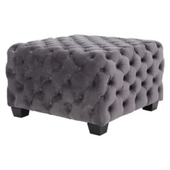 Jaymee New Velvet Ottoman - Christopher Knight Home 10 Jaymee New Velvet Ottoman - Christopher Knight Home -Living Furniture GUEST dc327dab 674e 423f 82f1 cb5ac6f7ab99
