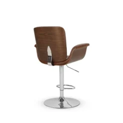 2pc Romer Mid Century Modern Bentwood Adjustable Swivel Counter Height Barstools - Christopher Knight Home -Living Furniture GUEST dc5a24bd 0563 48ed 81a4 b94abe598844