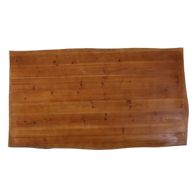 Remington Live Edge Desk Natural - Christopher Knight Home 3 Remington Live Edge Desk Natural - Christopher Knight Home - Image 3