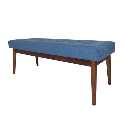 Flavel Mid Century Tufted Ottoman - Christopher Knight Home 1 Flavel Mid Century Tufted Ottoman - Christopher Knight Home