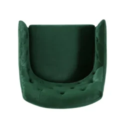 McDonough Modern Tufted Glam Accent Chair - Christopher Knight Home -Living Furniture GUEST dfcd06ff 2749 49a9 9a23 9fb96cb0733c