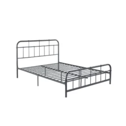 Queen Berthoud Industrial Iron Bed - Christopher Knight Home -Living Furniture GUEST dffb157f 64b2 4497 b5cf f3ab14f31e8c