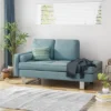 Typhaine Modern Chaise Loveseat - Christopher Knight Home