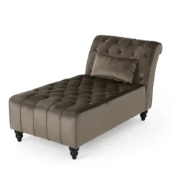 Rubie New Velvet Chaise Lounge - Christopher Knight Home 11 Rubie New Velvet Chaise Lounge - Christopher Knight Home -Living Furniture GUEST e2f97f22 d9e8 4c91 b63f f4b60b070e35