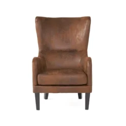 Lorenzo Studded Club Chair Brown - Christopher Knight Home 10 Lorenzo Studded Club Chair Brown - Christopher Knight Home -Living Furniture GUEST e4826227 44ed 4119 9291 3d4e24d881ff