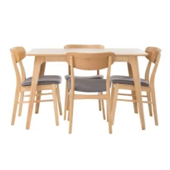 5pc Lucious Dining Set - Christopher Knight Home -Living Furniture GUEST e5e6b8ff 80e4 469a af52 e8f8b98fdbf9