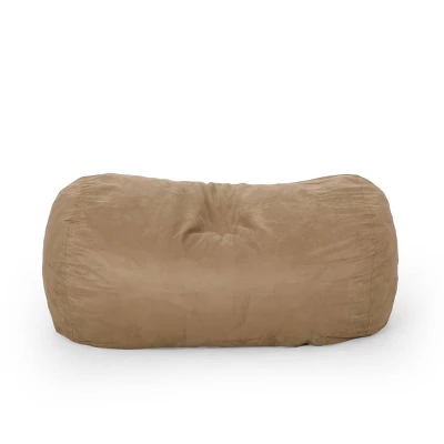 6.5' Inkom Modern Microfiber Pastel Bean Bag - Christopher Knight Home 7 6.5' Inkom Modern Microfiber Pastel Bean Bag - Christopher Knight Home - Image 7