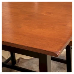 4pc Pomeroy Dining Set Walnut - Christopher Knight Home -Living Furniture GUEST e68eff39 e1e3 43eb b2ec 19a8c8ecab5b