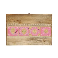 Fullen Handcrafted Boho 2 Drawer Mango Wood Nightstand Natural - Christopher Knight Home -Living Furniture GUEST e6d7de21 4adc 4b7f ab54 16a6429e34f5