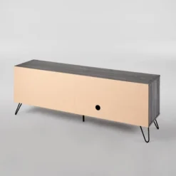 3pc Houlihan Mid-Century Entertainment Center Set Sonoma Gray Oak - Christopher Knight Home -Living Furniture GUEST e7aab27d 74d5 4dce a716 1af42aad9ecb