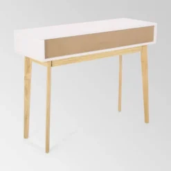 Pickford Mid-Century Modern 2 Drawer Console Table Matte White - Christopher Knight Home 7 Pickford Mid-Century Modern 2 Drawer Console Table Matte White - Christopher Knight Home -Living Furniture GUEST e7aee704 cdfa 44cb 9e35 9549f54e049f