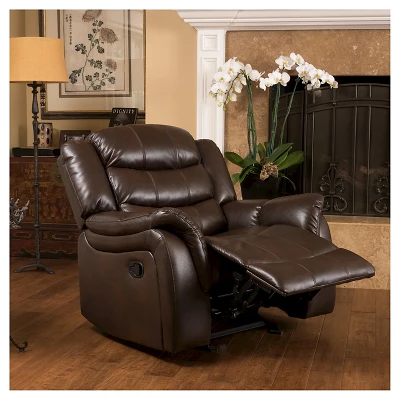 Hawthorne Glider Recliner Club Chair - Christopher Knight Home 2 Hawthorne Glider Recliner Club Chair - Christopher Knight Home - Image 2