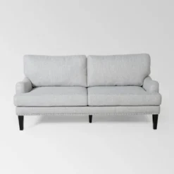 Auriga Contemporary Loveseat - Christopher Knight Home -Living Furniture GUEST e962f389 2037 4e69 ab80 6e7974dddedc