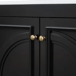 30"W Vintage Bathroom Vanity With Sink, Bathroom Cabinet With Adjustable Shelf, Drawer, Door Shelves And Soft Closing Door-Christopher Knight Home 28 30"W Vintage Bathroom Vanity With Sink, Bathroom Cabinet With Adjustable Shelf, Drawer, Door Shelves And Soft Closing Door-Christopher Knight Home -Living Furniture GUEST eb137d15 14f7 4b86 9b0e 720a2bcd888d