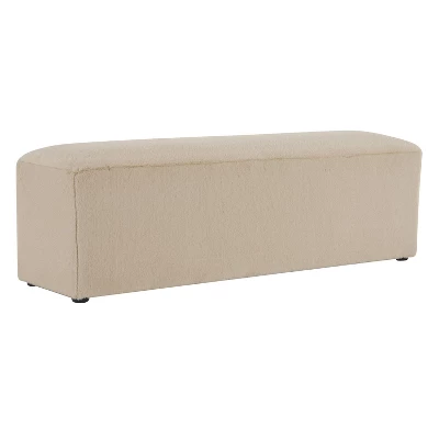 Christopher Knight Home Annette Modern Upholstered Long Ottoman 5 Christopher Knight Home Annette Modern Upholstered Long Ottoman - Image 5