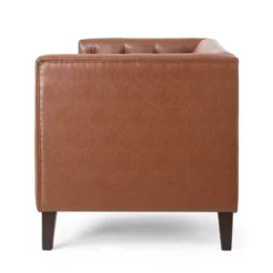 Rockney Contemporary Upholstered Tufted Loveseat - Christopher Knight Home -Living Furniture GUEST ed926d54 271a 4acd 92fb 7f977e216368