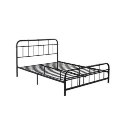 Queen Berthoud Industrial Iron Bed - Christopher Knight Home -Living Furniture GUEST ef223469 3a86 4984 8254 67965a440a6d