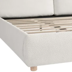 Christopher Knight Home Nicolas Boucle Upholstered Platform Bed With Removable Pillow Headboard 17 Christopher Knight Home Nicolas Boucle Upholstered Platform Bed With Removable Pillow Headboard -Living Furniture GUEST ef8bec5c 0b82 483d b6cb 2d5649ff5c90