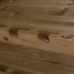 Fritsche Modern Industrial 47 Bottle Floor Wine Rack Natural/Black - Christopher Knight Home -Living Furniture GUEST efff5fce 704a 4f14 bdb0 940ca45e683e