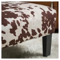 Kassi Cowhide Print Upholstered Accent Chair - Christopher Knight Home -Living Furniture GUEST f0e43259 aa29 4370 831b 8649e5ce7c64