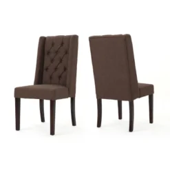 Set Of 2 Blythe Tufted Dining Chairs - Christopher Knight Home 12 Set Of 2 Blythe Tufted Dining Chairs - Christopher Knight Home -Living Furniture GUEST f7d575e3 edb1 4c6e 9d40 3fe8660953f2