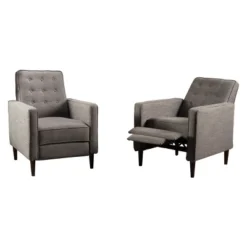 Set Of 2 Mervynn Mid-Century Recliner - Christopher Knight Home 25 Set Of 2 Mervynn Mid-Century Recliner - Christopher Knight Home -Living Furniture GUEST f8b3b303 721a 47f3 b09c 2dd9e3bf2529