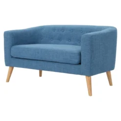 Bridie Mid-Century Loveseat - Christopher Knight Home -Living Furniture GUEST f9583f37 9595 4f26 8b6b 9ab243909514