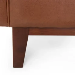 Ovando Contemporary Upholstered 3 Seater Sofa - Christopher Knight Home -Living Furniture GUEST fe037239 c38f 400d 9018 0f1d91c11a62