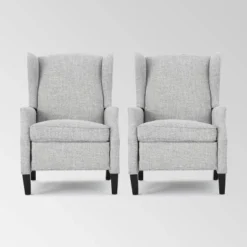 Set Of 2 Wescott Contemporary Fabric Recliners - Christopher Knight Home 32 Set Of 2 Wescott Contemporary Fabric Recliners - Christopher Knight Home -Living Furniture GUEST fefcf177 c750 44c4 9263 25c779fa5df4