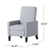Dalton Fabric Recliner Club Chair - Christopher Knight Home